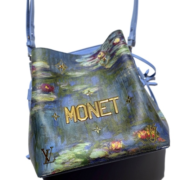 Sold on fashionreloved.com Louis Vuitton NeoNoe Monet Blue Masters  Bag - Picture 6 of 16